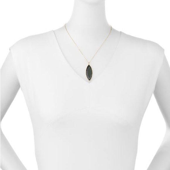 NWT Lana 14k Green Marquise Pendant (no chain) - Picture 2 of 9